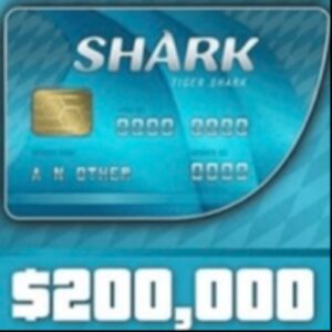 Grand Theft Auto Online - $200,000 Tiger Shark Cash Card